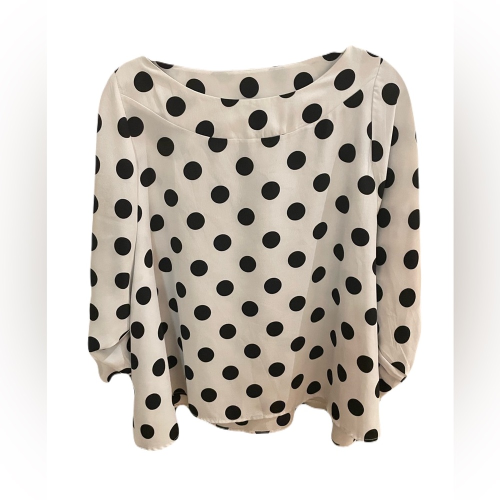 Polkadot LongSleeve Blouse